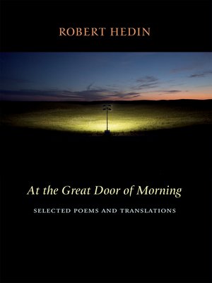 cover image of At the Great Door of Morning